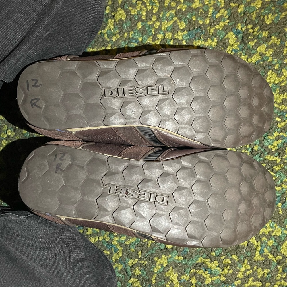 Vintage Brown Diesel Loop Shoes - Picture 2 of 5